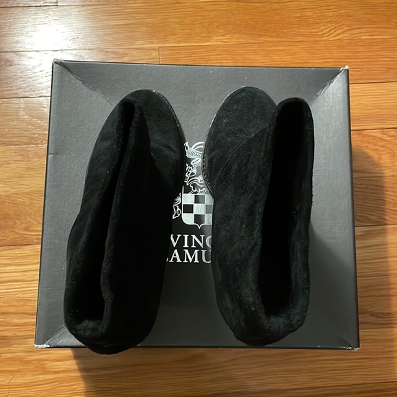 Vince Camuto Black Suede Boot - Picture 2 of 6
